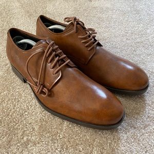 NWOT Cole Haan leather oxfords tan size 9.5